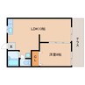 大和路線・関西本線/郡山駅 徒歩5分 1階 築38年 1LDKの間取り