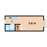 近鉄橿原線/筒井駅 徒歩5分 2階 築33年 1Kの間取り