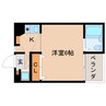 近鉄橿原線/近鉄郡山駅 徒歩5分 3階 築35年 1Kの間取り