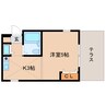 近鉄橿原線/近鉄郡山駅 徒歩5分 1階 築35年 1Kの間取り