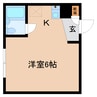 近鉄橿原線/平端駅 徒歩3分 2階 築37年 1Rの間取り