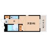 近鉄橿原線/近鉄郡山駅 徒歩2分 2階 築35年 1Kの間取り