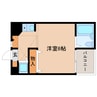 近鉄橿原線/近鉄郡山駅 徒歩5分 3階 築35年 1Kの間取り