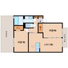 大和路線・関西本線/大和小泉駅 徒歩3分 1階 築16年 2LDKの間取り