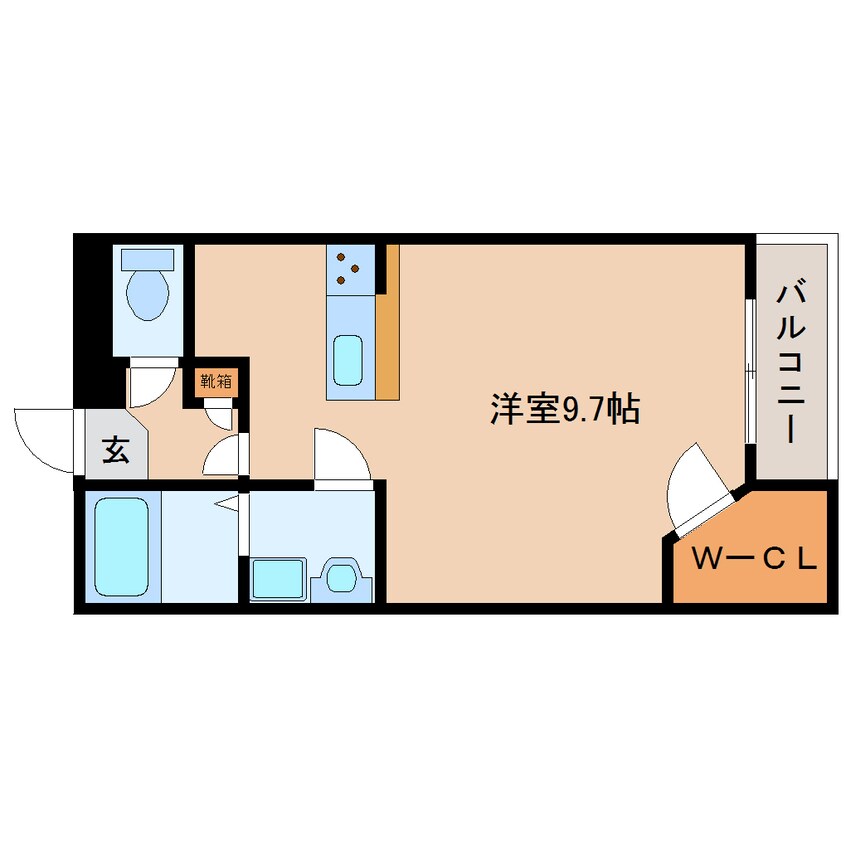 間取図 近鉄橿原線/筒井駅 徒歩18分 2階 築15年