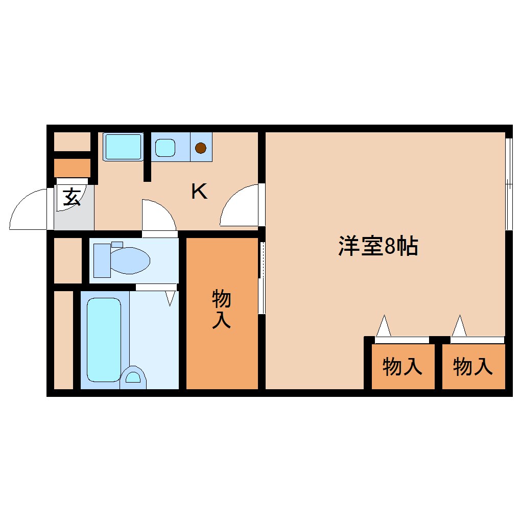 間取り図 近鉄橿原線/近鉄郡山駅 徒歩4分 1階 築16年