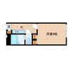 近鉄橿原線/近鉄郡山駅 徒歩5分 2階 築17年 1Kの間取り