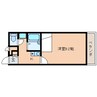 大和路線・関西本線/大和小泉駅 徒歩4分 3階 築16年 1Kの間取り