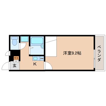 間取図 大和路線・関西本線/大和小泉駅 徒歩4分 1階 築15年