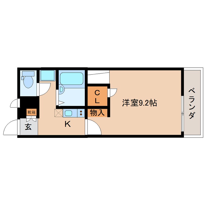 間取図 大和路線・関西本線/大和小泉駅 徒歩4分 1階 築15年