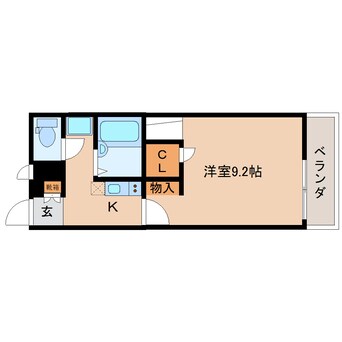 間取図 大和路線・関西本線/大和小泉駅 徒歩4分 1階 築15年