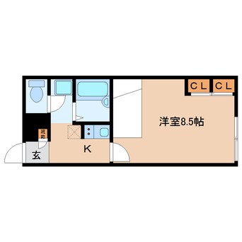 間取図 近鉄橿原線/平端駅 徒歩5分 2階 築16年