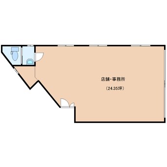 間取図 近鉄橿原線/近鉄郡山駅 徒歩1分 2階 築31年