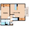 近鉄橿原線/筒井駅 徒歩7分 2階 築14年 1LDKの間取り