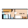 大和路線・関西本線/大和小泉駅 バス:15分:停歩5分 2階 築21年 1Kの間取り