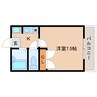 大和路線・関西本線/大和小泉駅 徒歩5分 2階 築27年 1Kの間取り