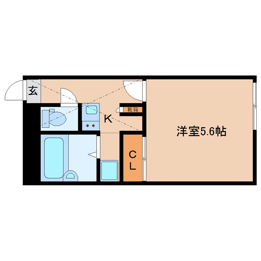 間取図 近鉄橿原線/筒井駅 徒歩14分 2階 築15年