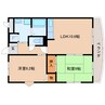 大和路線・関西本線/大和小泉駅 徒歩12分 2階 築26年 2LDKの間取り