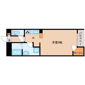 間取図 大和路線・関西本線/大和小泉駅 徒歩13分 2階 築14年