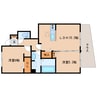 近鉄橿原線/九条駅 徒歩7分 1階 築11年 2LDKの間取り