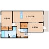 大和路線・関西本線/郡山駅 徒歩9分 2階 築9年 2LDKの間取り