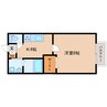 近鉄橿原線/近鉄郡山駅 徒歩5分 2階 築8年 1Kの間取り