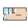 近鉄橿原線/平端駅 徒歩8分 1階 築28年 1Rの間取り