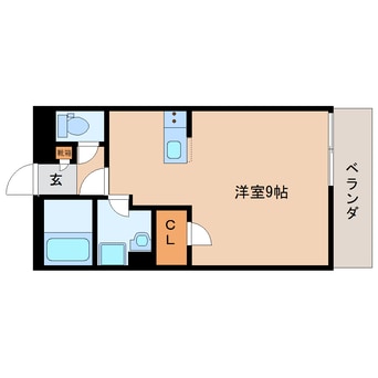 間取図 近鉄橿原線/九条駅 徒歩3分 2階 築7年