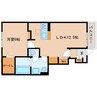 大和路線・関西本線/大和小泉駅 徒歩14分 1階 築5年 1LDKの間取り
