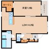 大和路線・関西本線/大和小泉駅 徒歩20分 1階 築3年 1LDKの間取り