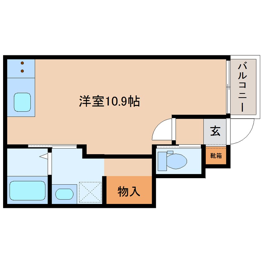 間取図 近鉄橿原線/近鉄郡山駅 徒歩5分 1階 1年未満