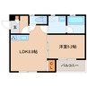 近鉄橿原線/近鉄郡山駅 徒歩4分 1階 築浅 1LDKの間取り