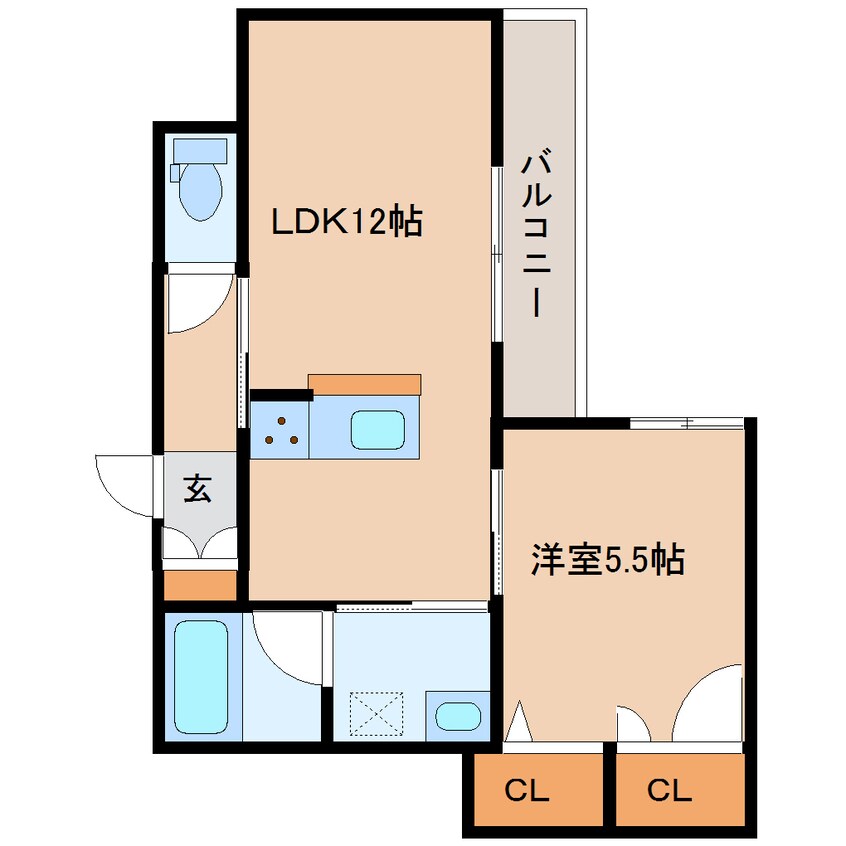 間取図 大和路線・関西本線/郡山駅 徒歩8分 1階 建築中