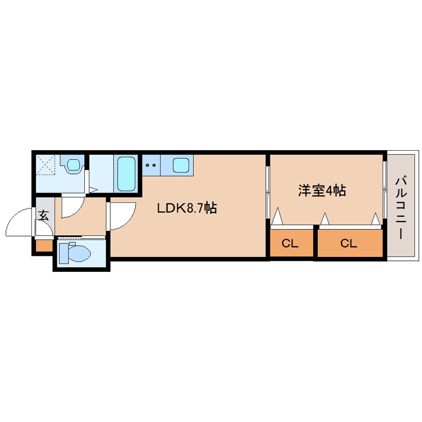 間取図 大和路線・関西本線/大和小泉駅 徒歩9分 1階 建築中