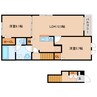 大和路線・関西本線/大和小泉駅 徒歩29分 2階 1年未満 2LDKの間取り