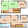 近鉄橿原線/筒井駅 徒歩10分 1階 築44年 5DKの間取り