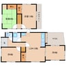 近鉄橿原線/筒井駅 徒歩8分 1階 築47年 4LDKの間取り