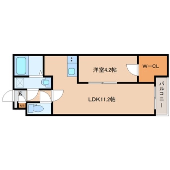 間取図 近鉄橿原線/近鉄郡山駅 徒歩7分 1階 建築中