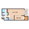 近鉄橿原線/近鉄郡山駅 徒歩7分 3階 建築中 1LDKの間取り