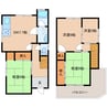 近鉄橿原線/九条駅 徒歩9分 1階 築49年 4DKの間取り