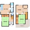 近鉄橿原線/九条駅 徒歩9分 1階 築49年 4DKの間取り