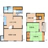 近鉄橿原線/近鉄郡山駅 徒歩8分 1階 築41年 3LDKの間取り