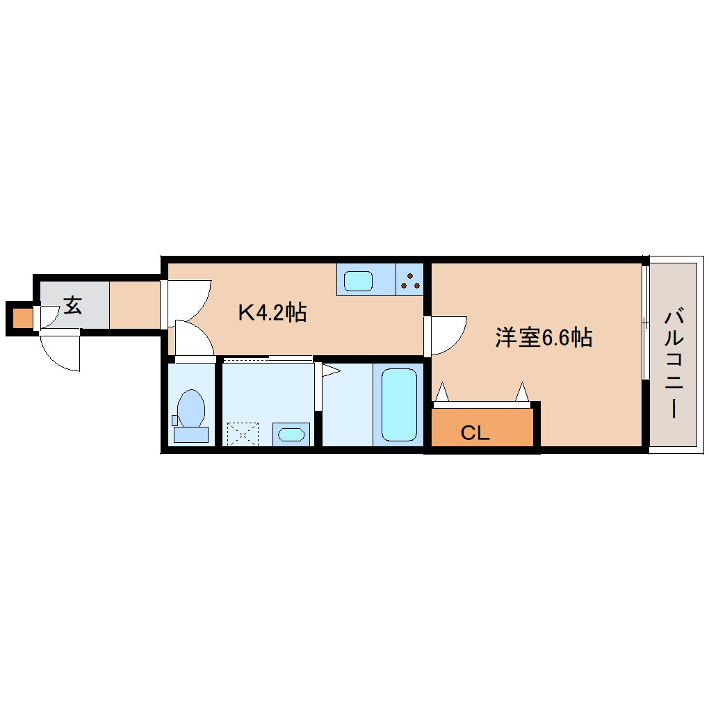 間取り図 大和路線・関西本線/大和小泉駅 徒歩3分 3階 築1年