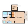 近鉄難波線・奈良線/大和西大寺駅 徒歩7分 2階 築26年 1Kの間取り