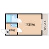 近鉄難波線・奈良線/大和西大寺駅 徒歩15分 3階 築34年 1Kの間取り