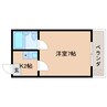 近鉄難波線・奈良線/大和西大寺駅 徒歩15分 3階 築34年 1Kの間取り