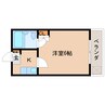 近鉄難波線・奈良線/大和西大寺駅 徒歩15分 4階 築34年 1Kの間取り