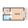 近鉄難波線・奈良線/大和西大寺駅 徒歩15分 4階 築34年 1Kの間取り