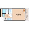 近鉄難波線・奈良線/大和西大寺駅 徒歩3分 3階 築23年 1Kの間取り