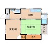 近鉄難波線・奈良線/菖蒲池駅 徒歩15分 2階 築50年 2Kの間取り